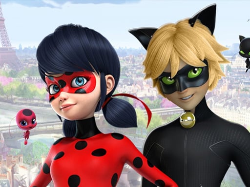 Play LadyBug Jigsaw Puzzle Collection Online