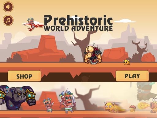 Prehistoric World Adventure Online Arcade Games on NaptechGames.com