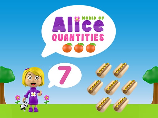 World of Alice   Quantities - Play Free Best Puzzle Online Game on JangoGames.com