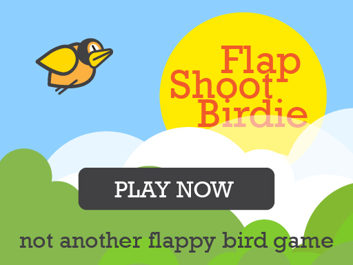 Play Flap Shoot Birdie Mobile Friendly FullScreen Game Online