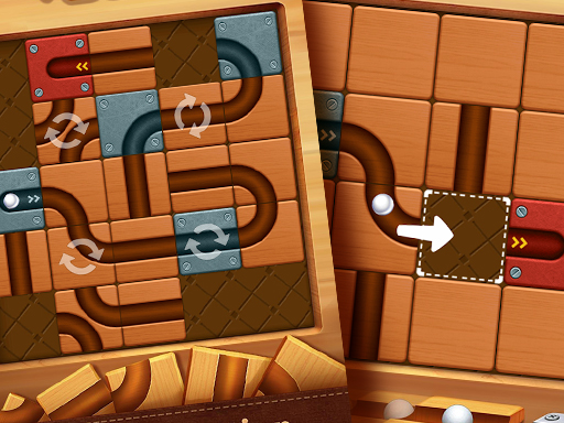    Roll the Ball: Sliding Block Rolling Puzzle  - Puzzles