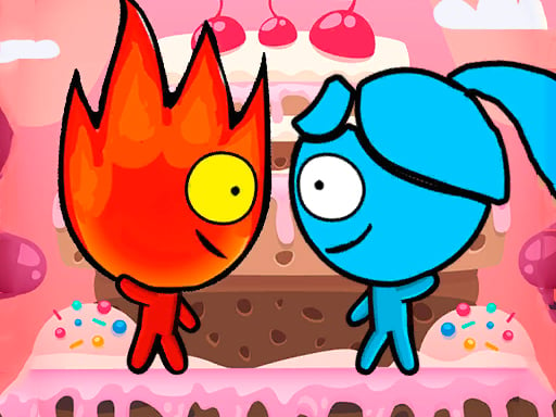 RedBoy and BlueGirl 4 Candy Worlds oyunu