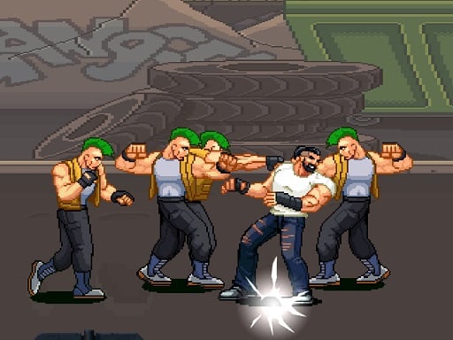 Gang Street Fighting 2D Online Arcade Games on NaptechGames.com