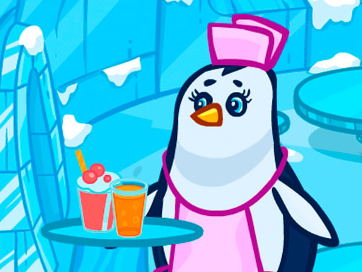 Penguin Cafe Online Girls Games on NaptechGames.com