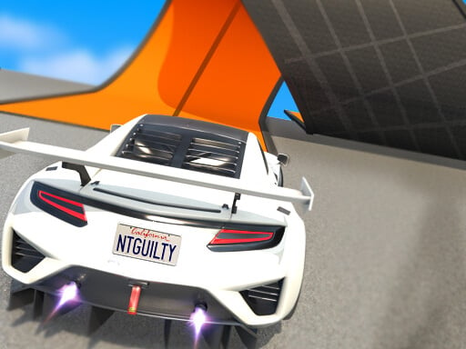 Extreme Car Stunts 3D GT Racing Ramp Online Racing Games on NaptechGames.com