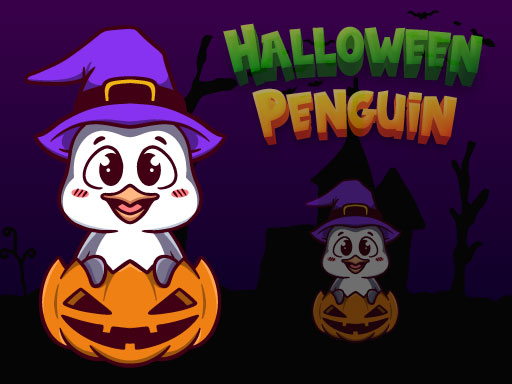 Halloween Penguin Online Hypercasual Games on NaptechGames.com