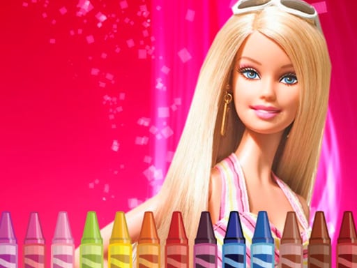 Play Barbie Coloring