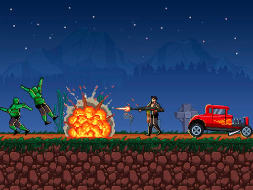 Drive or Die - Zombie Pixel Earn to Epic Racing Online Racing Games on NaptechGames.com