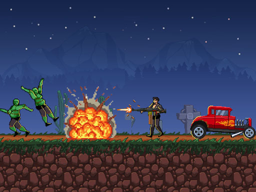 Drive or Die - Zombie Pixel Earn to Epic Racing