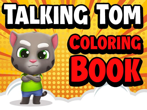 image Talking Tom Coloring Books