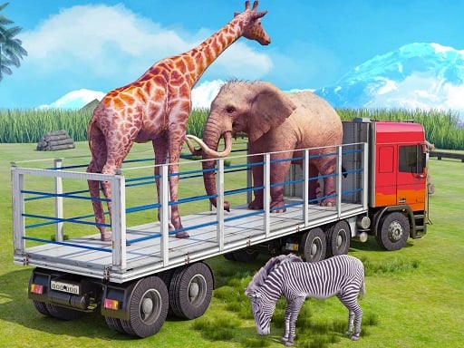 Вождение грузовика для перевозки животных