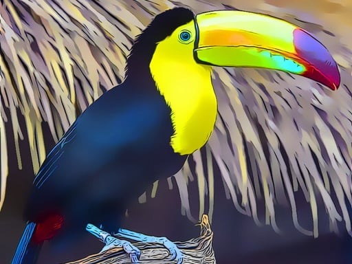 Toucan Bird Jigsaw Online Puzzle Games on NaptechGames.com