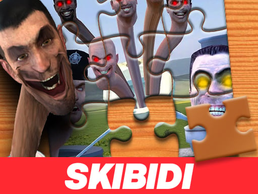 Skibidi Jigsaw Puzzles Online Puzzle Games on NaptechGames.com