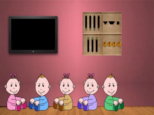Naughty Baby Escape - Puzzles