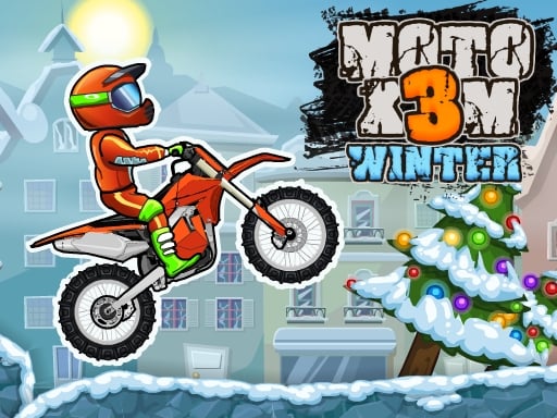 Moto X3M Winter Online Sports Games on taptohit.com