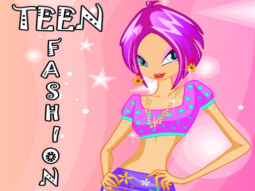 Teen Fashion Dress Up Online Girls Games on NaptechGames.com