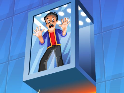 Elevator Fall - Lift Rescue Simulator Online Arcade Games on NaptechGames.com
