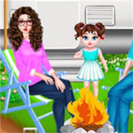 Baby-Taylor-Family-Camping-Game