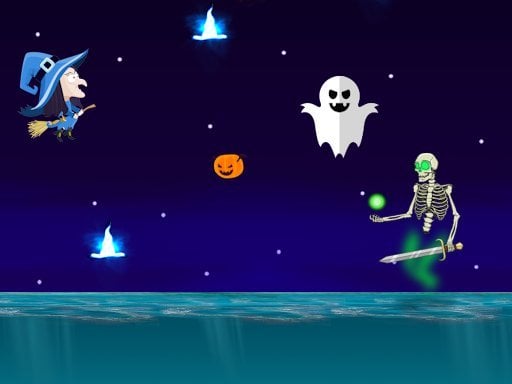 Witch Flight Online Clicker Games on taptohit.com