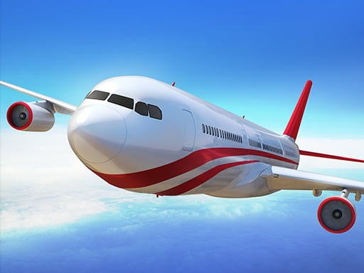 Game Flight Simulator 3D Online 3D Games on taptohit.com