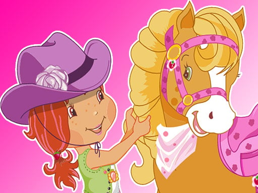 Strawberry Shortcake and Pony - Play Free Best Online Game on JangoGames.com