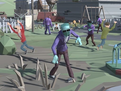 Город Апокалипсис 3D Толпы зомби