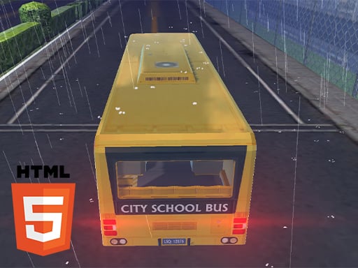 Bus School Driving...