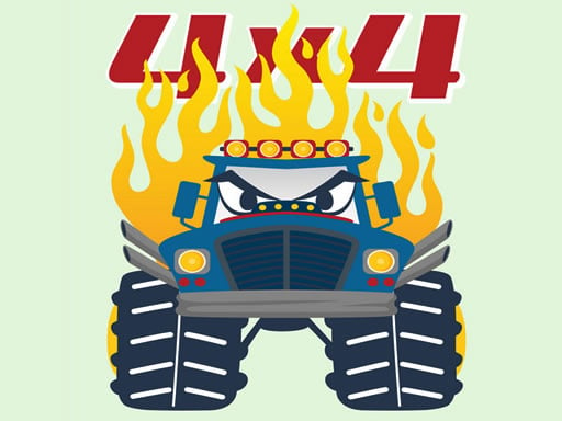 Play Monster Trucks Coloring Pages