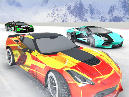 Snow Fall Hill Track Racing Online Racing Games on NaptechGames.com