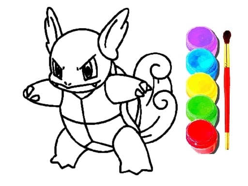 Play Pokemon Coloring Book Online