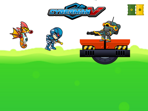 Cyberman V1 Online Racing Games on NaptechGames.com