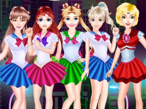 Sailor Girl Battle Outfit - Girls