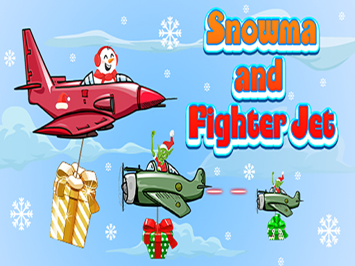 Snowma and Fighter Jet Online Clicker Games on NaptechGames.com