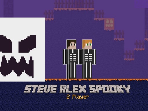 Steve Alex Spooky - 2 Player Online Arcade Games on NaptechGames.com