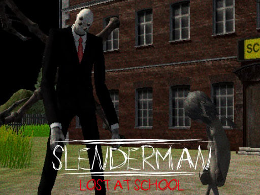 image Slenderman Lost at School