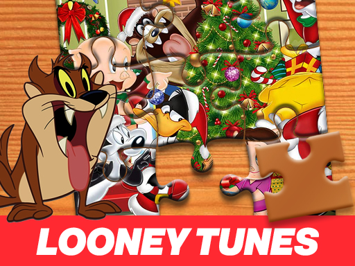 Looney Tunes karácsonyi kirakós
