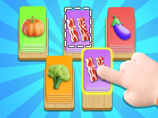 Food Card Sort - Play Free Best Puzzle Online Game on JangoGames.com