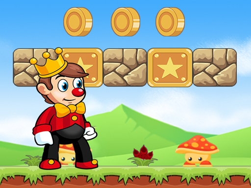 Clown Super Mario Adventures Online Baby Hazel Games on NaptechGames.com