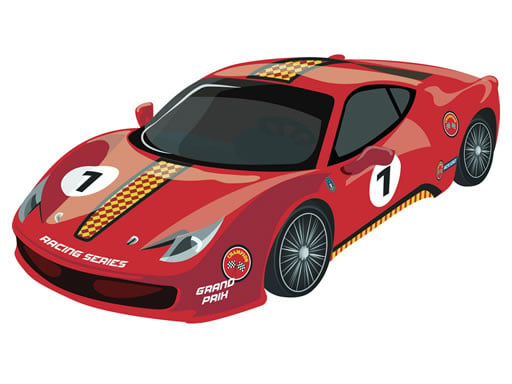 Play Sport Cars Coloring