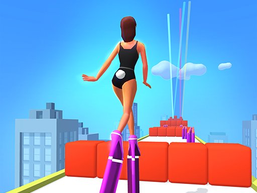Grow my Heels 3D Game Online Hypercasual Games on NaptechGames.com