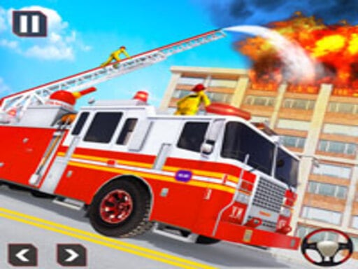 Fire Fighter - Fire brigade Online 3D Games on taptohit.com