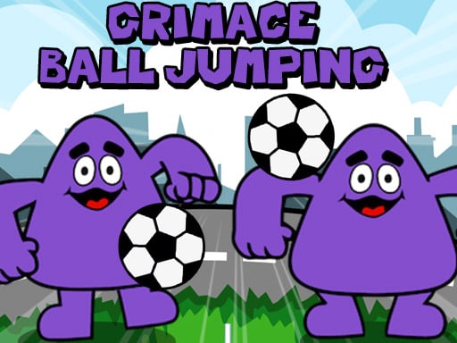 Grimace Ball Jumpling Online Soccer Games on NaptechGames.com