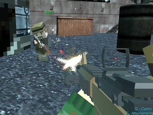 Pixel GunGame Arena Prison blocky combat Online Multiplayer Games on NaptechGames.com