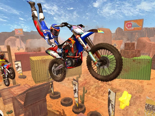 Stunt Moto Racing Online Racing Games on NaptechGames.com