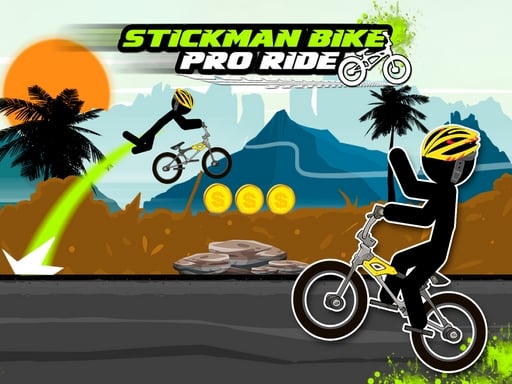 Stickman Bike : Pro Ride Online Sports Games on NaptechGames.com