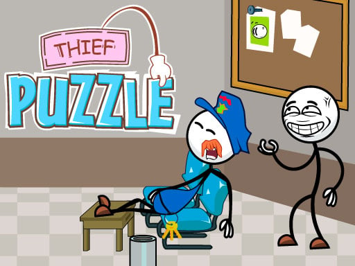 Thief Puzzle Online Online Clicker Games on taptohit.com