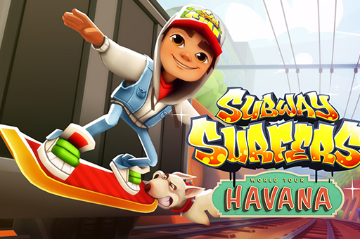 Subway Surfers Havana Game - Play online at GameMonetize.com Games