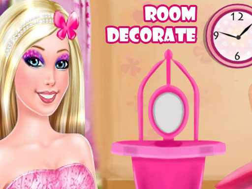 Barbie Room Decorate Online Girls Games on NaptechGames.com
