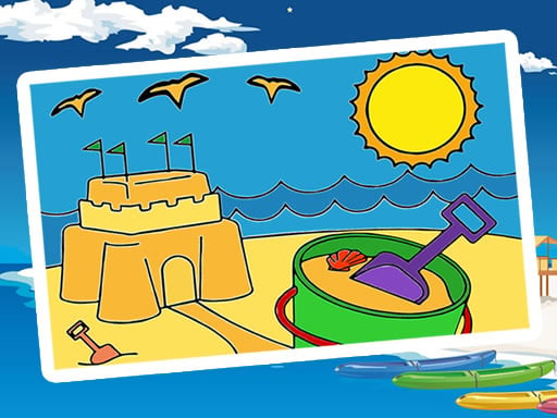 Play Summer Coloring Pages Online