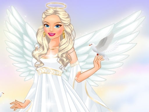 Sweet angel dress-...
